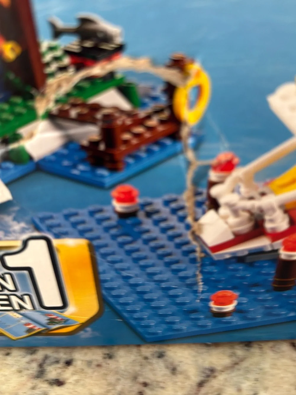 LEGO Creator: Lighthouse Island (5770) - 3-in-1 Set - NISB Flawed Box-See Pics